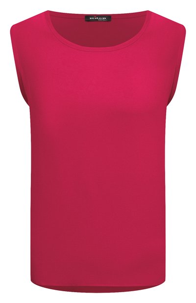 Женский шелковый топ KITON, арт. D55402K0597A