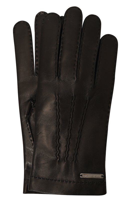 Кожаные перчатки Corneliani 94Q301-9420599 Чёрный 94Q301-9420599