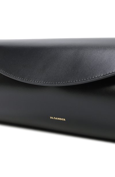 Сумка cannolo grande JIL SANDER черного цвета по цене 196500 руб., арт. J08WD0051/P4840, фото 3 Сумка cannolo grande JIL SANDER, арт. J08WD0051/P4840, фото 3