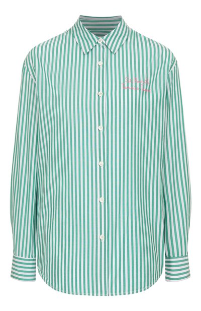 Женская хлопковая рубашка MC2 SAINT BARTH, арт. STBW BRIGITTE EMBRY/04328H