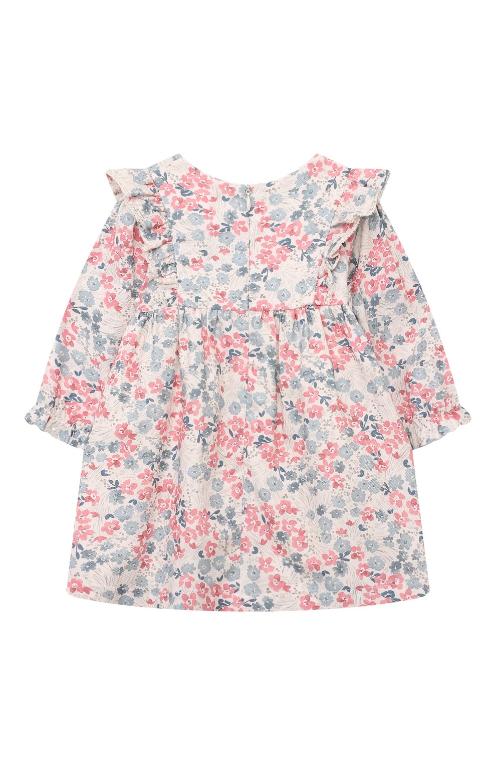 Платье из вискозы и хлопка TARTINE ET CHOCOLAT разноцветного цвета по цене 14600 руб., арт. TZ30071, фото 2 Платье из вискозы и хлопка TARTINE ET CHOCOLAT, арт. TZ30071, фото 2