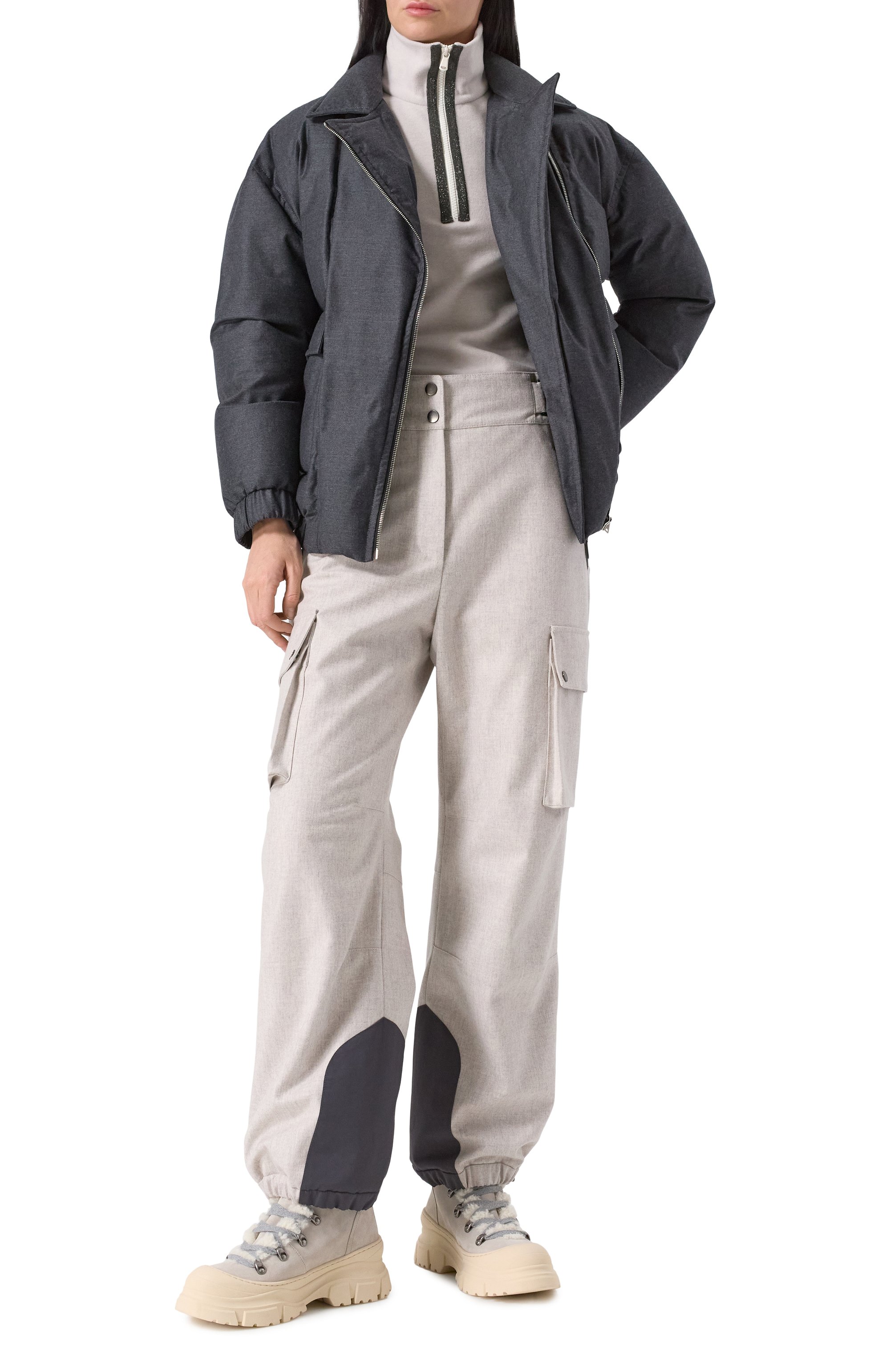 Замшевые ботинки BRUNELLO CUCINELLI, арт. MZSFG2832, фото 2