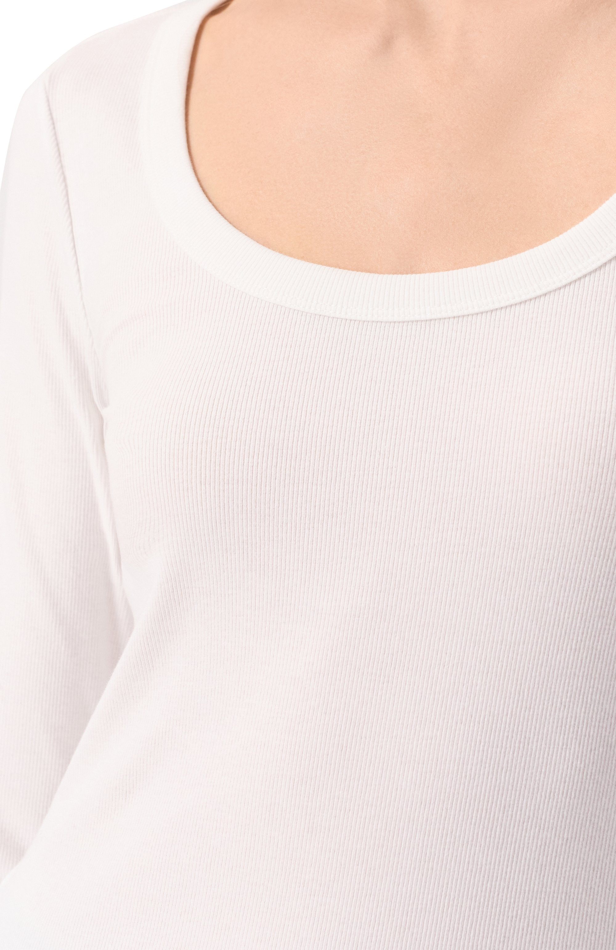 Хлопковый лонгслив TOTEME, арт. 241-WRT1060-FB0094/047, фото 5