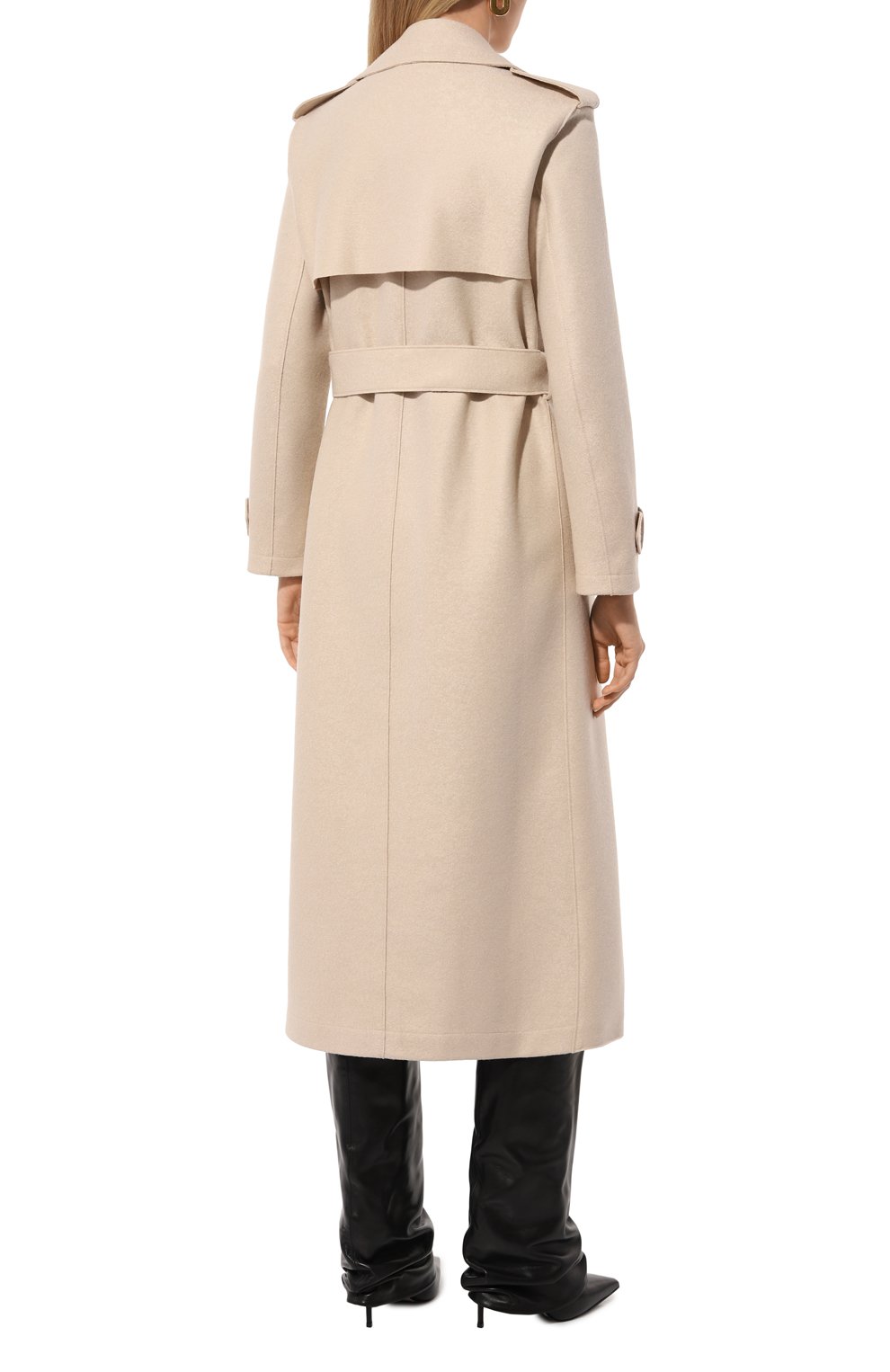 Шерстяное пальто HARRIS WHARF LONDON, арт. A1343MLK-Y, фото 4