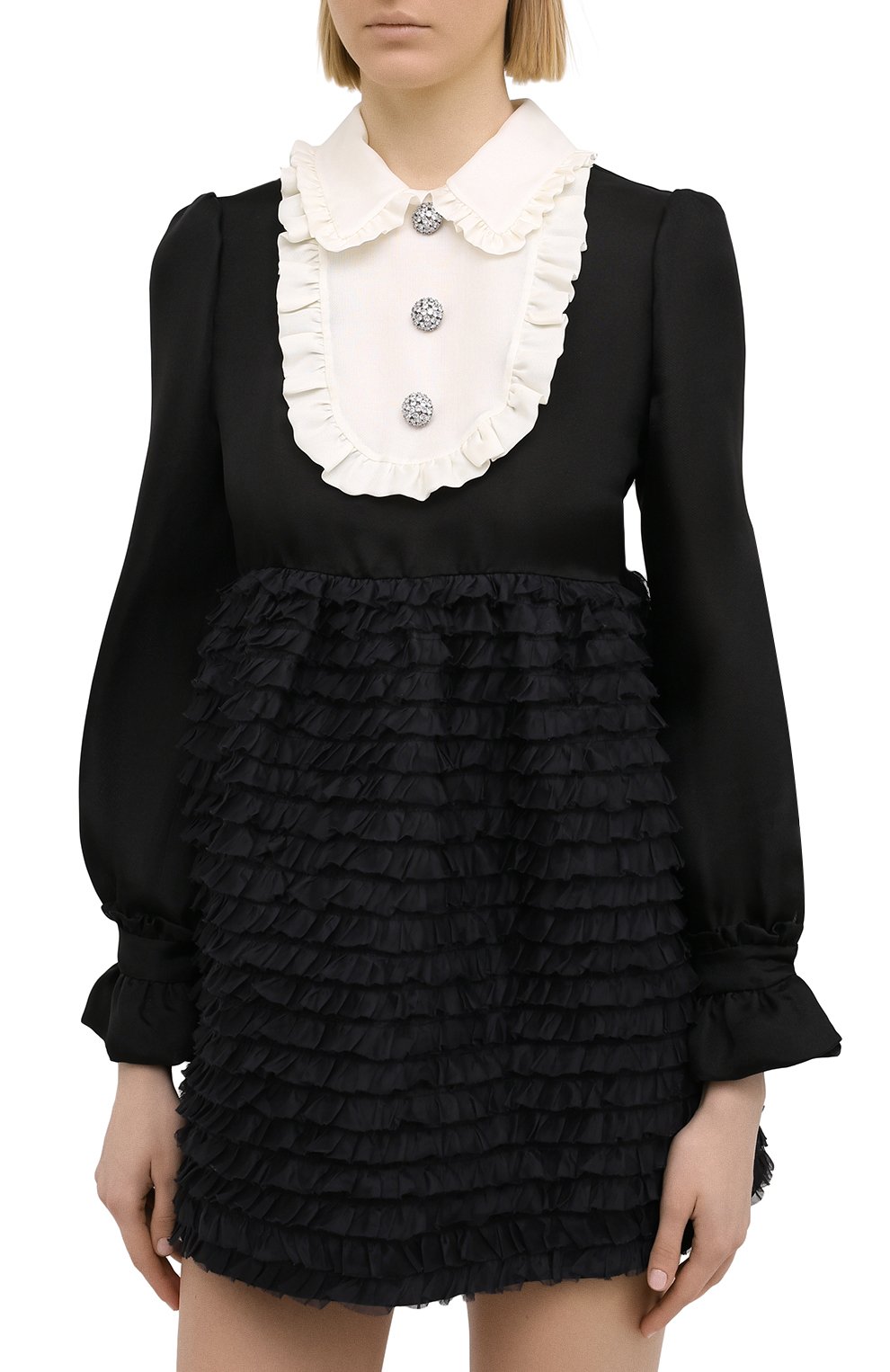 Шелковое платье MIU MIU, арт. MF3865-51H-F0002, фото 3