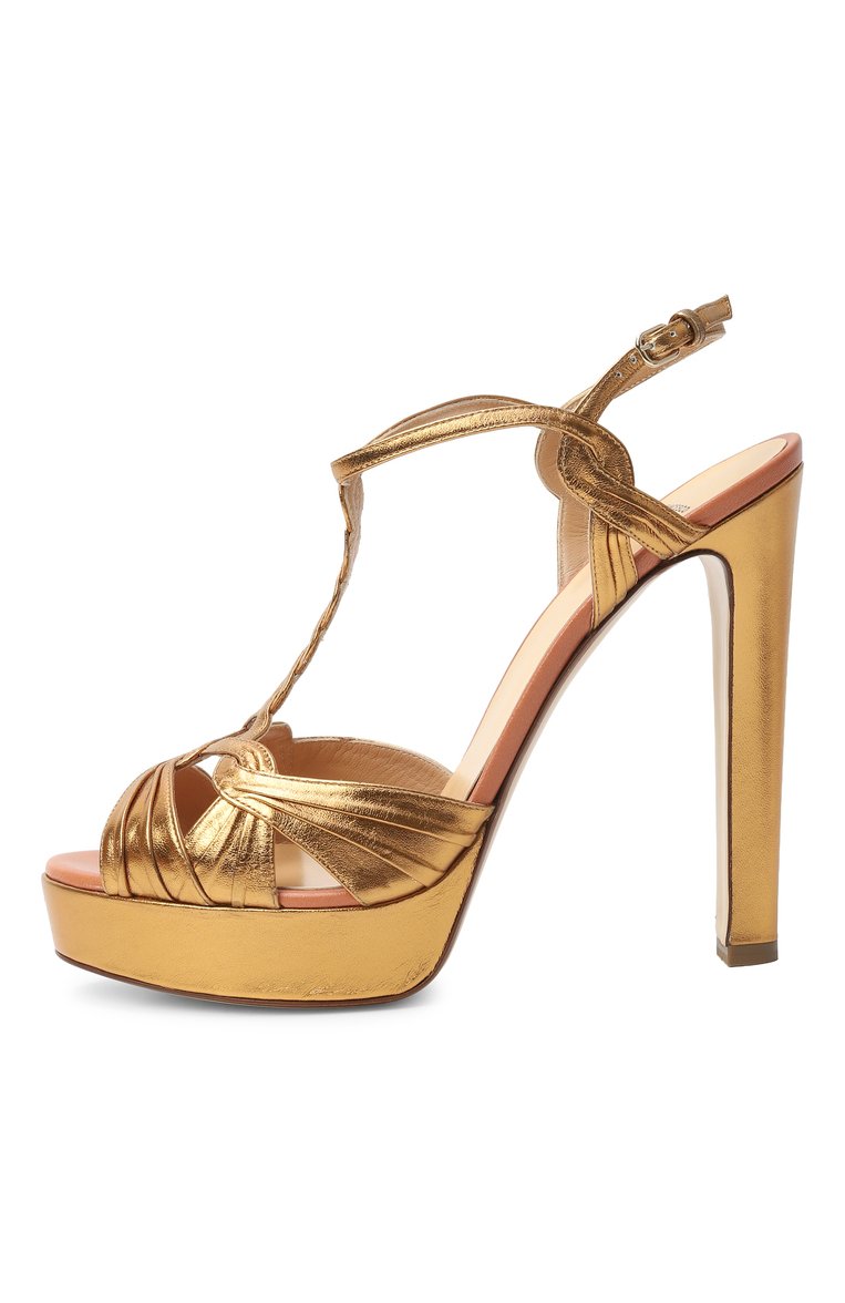 Кожаные босоножки FRANCESCO RUSSO, арт. R1S384/NAPPA LAMINATED/307, фото 2