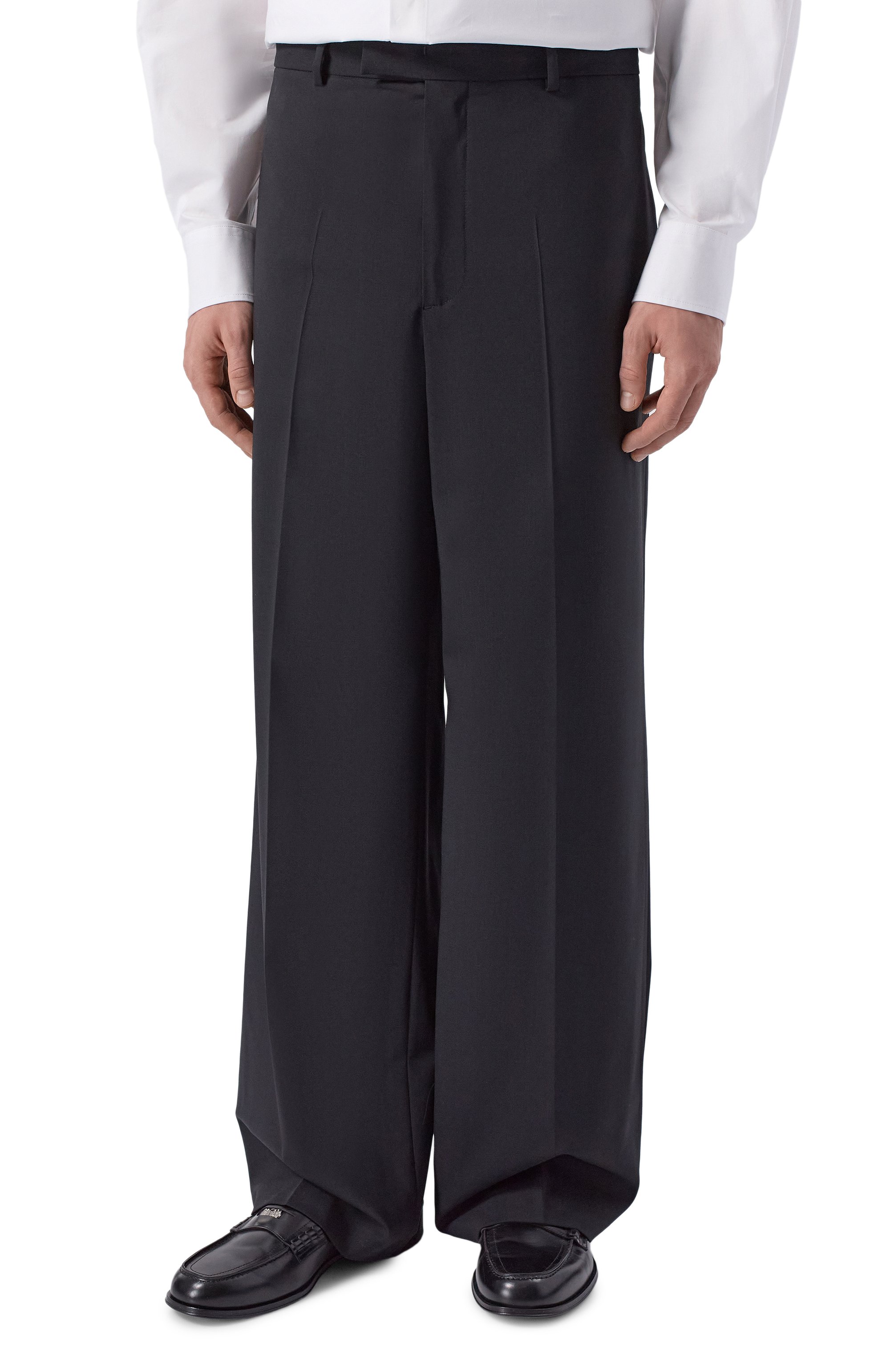 Шерстяные брюки MSGM, арт. 4040MP11/267100, фото 3