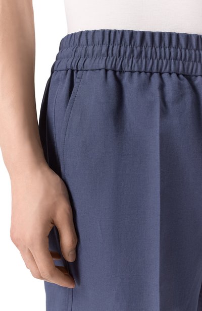 Шорты изо льна и хлопка BRIONI, арт. RP3G0L/PA106, фото 5