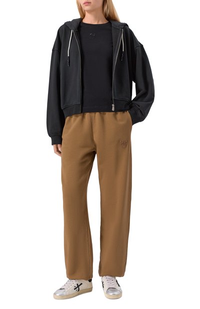 Хлопковые джоггеры PINKO, арт. 105508/A2RB, фото 2