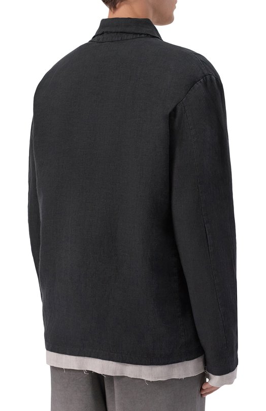 Льняной пиджак Never Enough 2B5M091-148/MJA054 Чёрный  2B5M091-148/MJA054 Фото 4