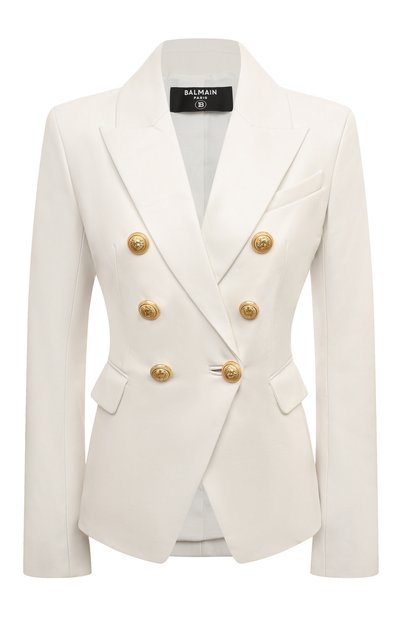 Кожаный жакет BALMAIN, арт. XF0SG000LB26, фото 1