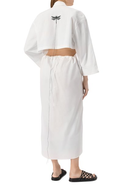 Хлопковое платье ISABEL BENENATO, арт. DW49RS25, фото 4