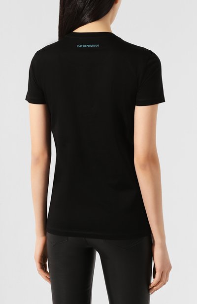 Хлопковая футболка EMPORIO ARMANI, арт. 3H2T7H/2J95Z, фото 4