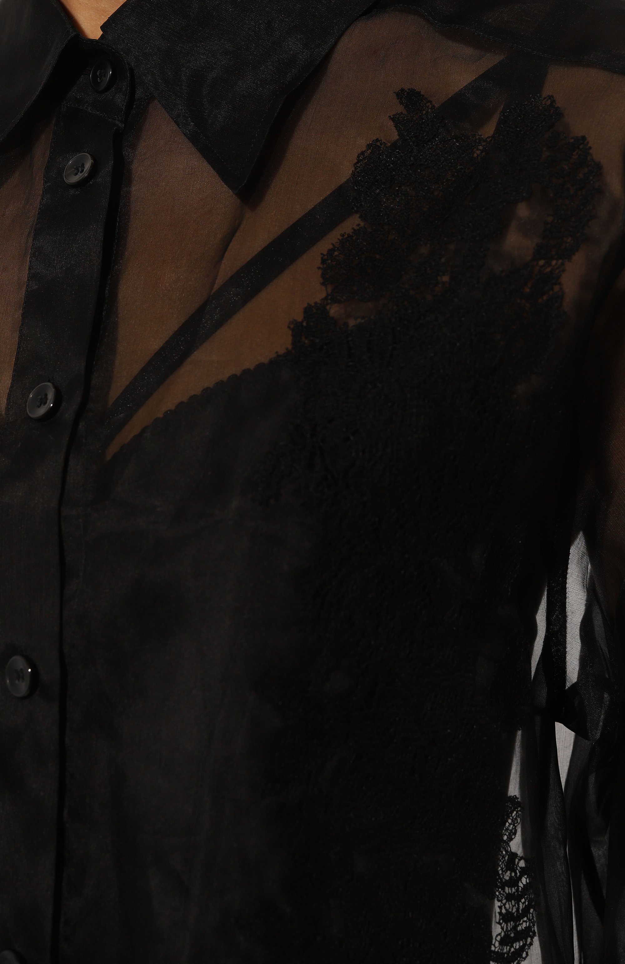 Шелковая блузка DOLCE & GABBANA, арт. F5R38T/FU1BU, фото 5