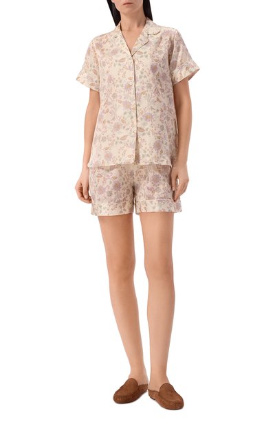 Пижама из хлопка и шелка ZIMMERLI бежевого цвета по цене 42950 руб., арт. 5147-11102, фото 2 Пижама из хлопка и шелка ZIMMERLI, арт. 5147-11102, фото 2