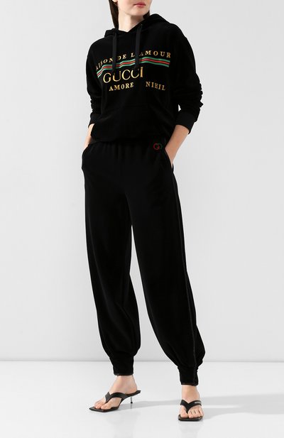 Хлопковые джоггеры GUCCI, арт. 595846/XJBUH, фото 2
