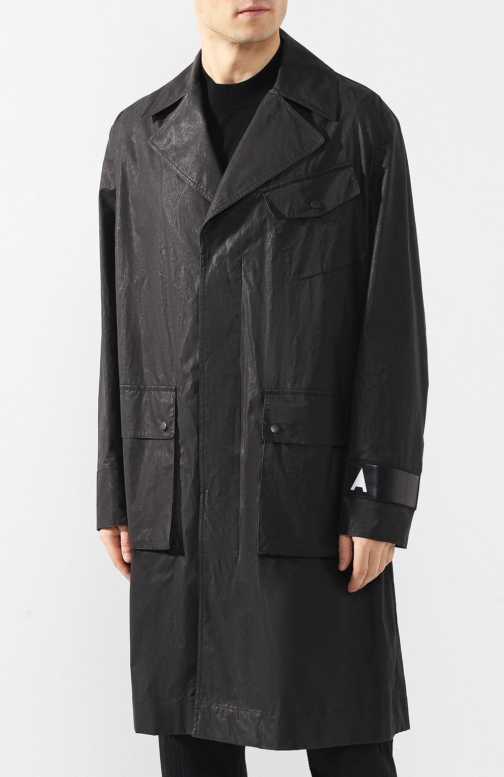 Хлопковый плащ AHIRAIN, арт. 19P36AHU01 A, фото 3