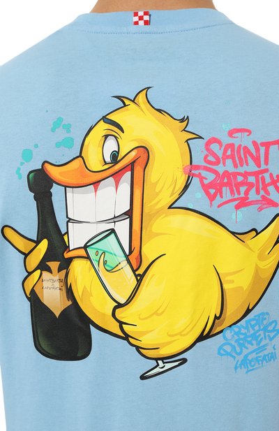 Хлопковая футболка MC2 SAINT BARTH, арт. STBM/P0RT0FIN0/06499D, фото 5