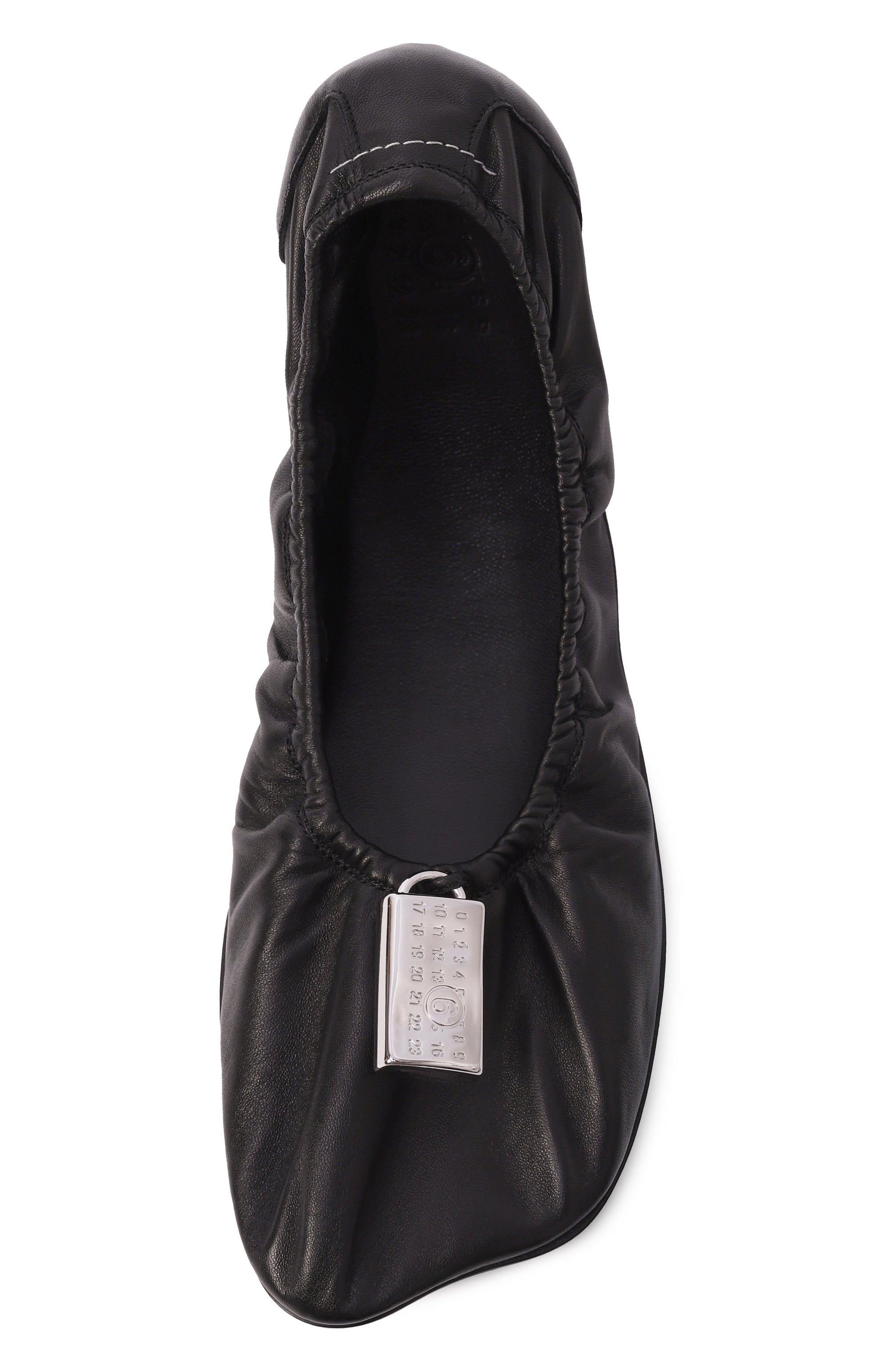 Кожаные балетки numeric MM6, арт. S59WZ0106/P7565, фото 6