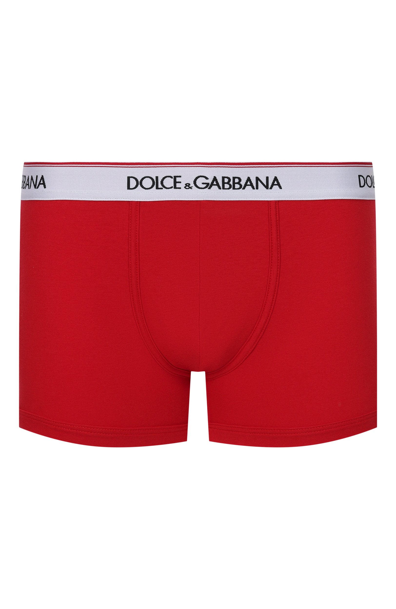 Хлопковые боксеры DOLCE & GABBANA красного цвета по цене 9475 руб., арт. M4F70J/0UAIG, фото 1 Хлопковые боксеры DOLCE & GABBANA, арт. M4F70J/0UAIG, фото 1