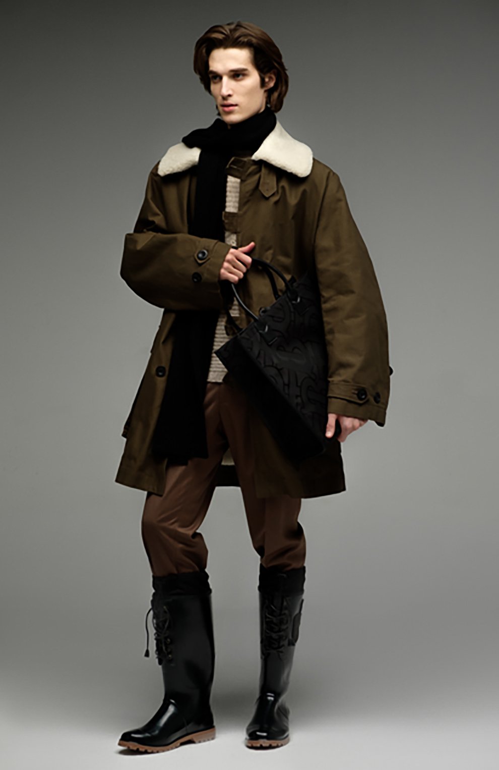 Текстильная сумка-тоут BURBERRY, арт. 8043691, фото 7