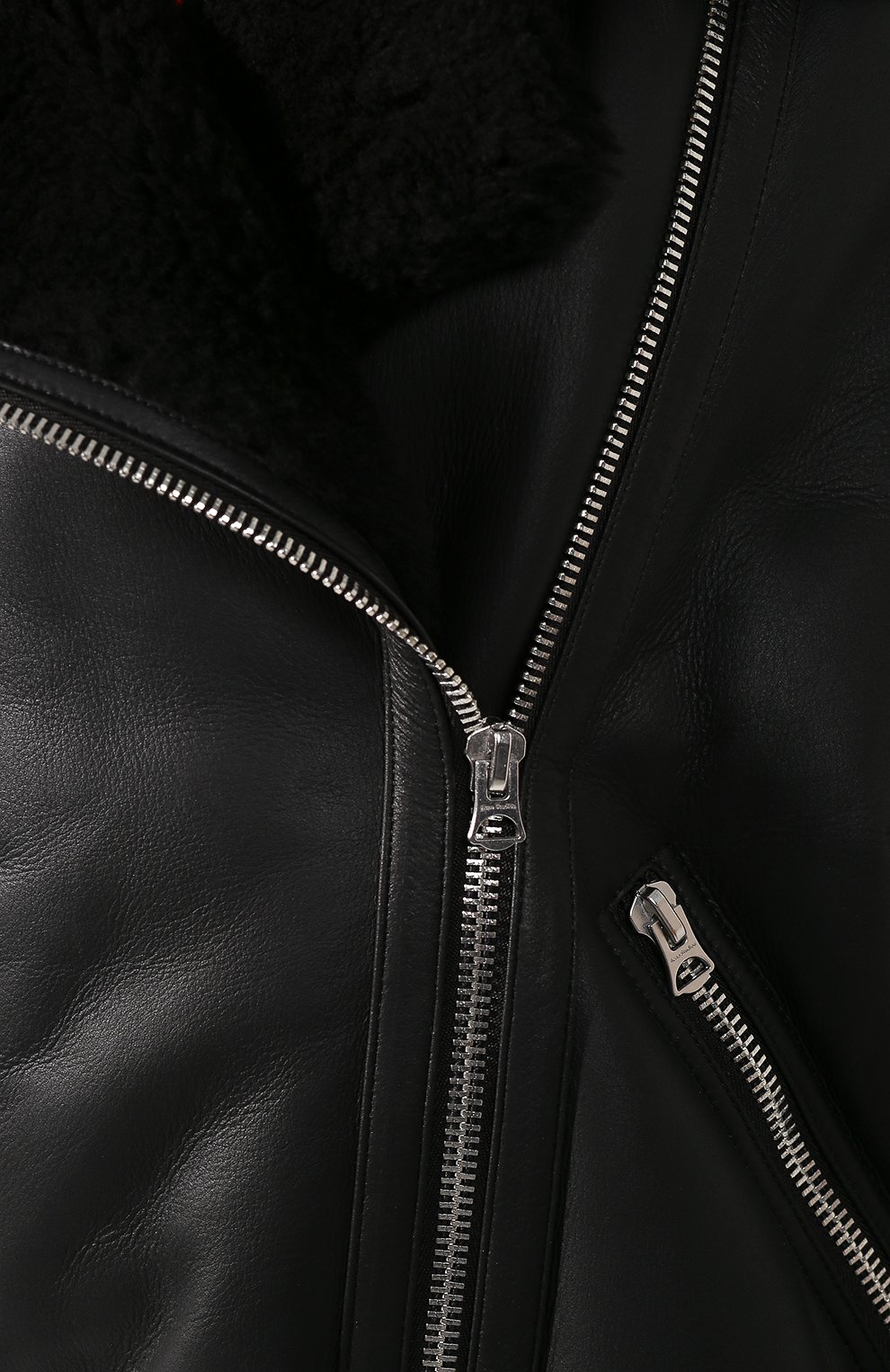 Дубленка с косой молнией ACNE STUDIOS, арт. 1AQ173, фото 5