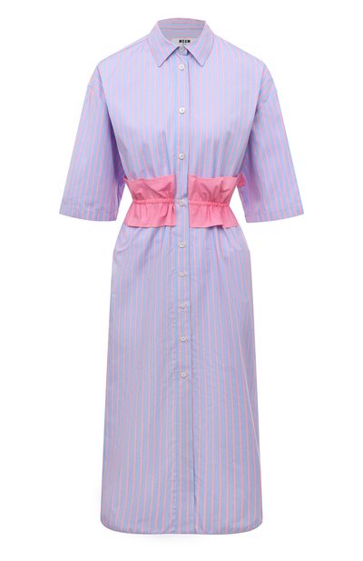 Женское хлопковое платье MSGM, арт. 3441MDA30Y 237111
