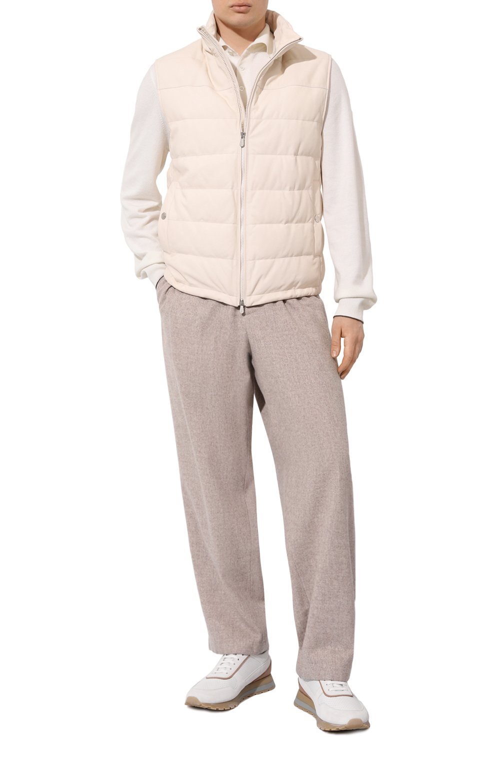 Кожаный жилет BRUNELLO CUCINELLI, арт. MPJER1924, фото 2