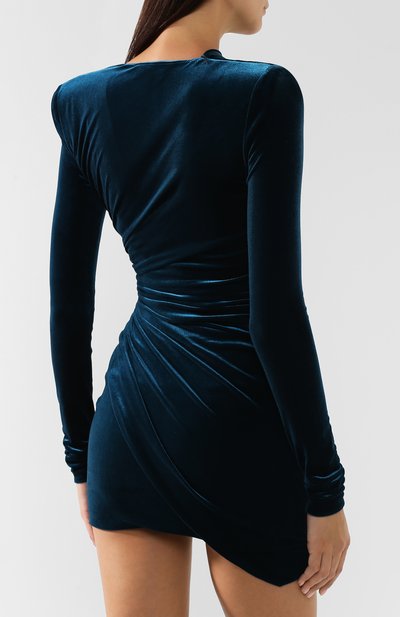Бархатное платье ALEXANDRE VAUTHIER, арт. 193DR1117 0193-1144, фото 4
