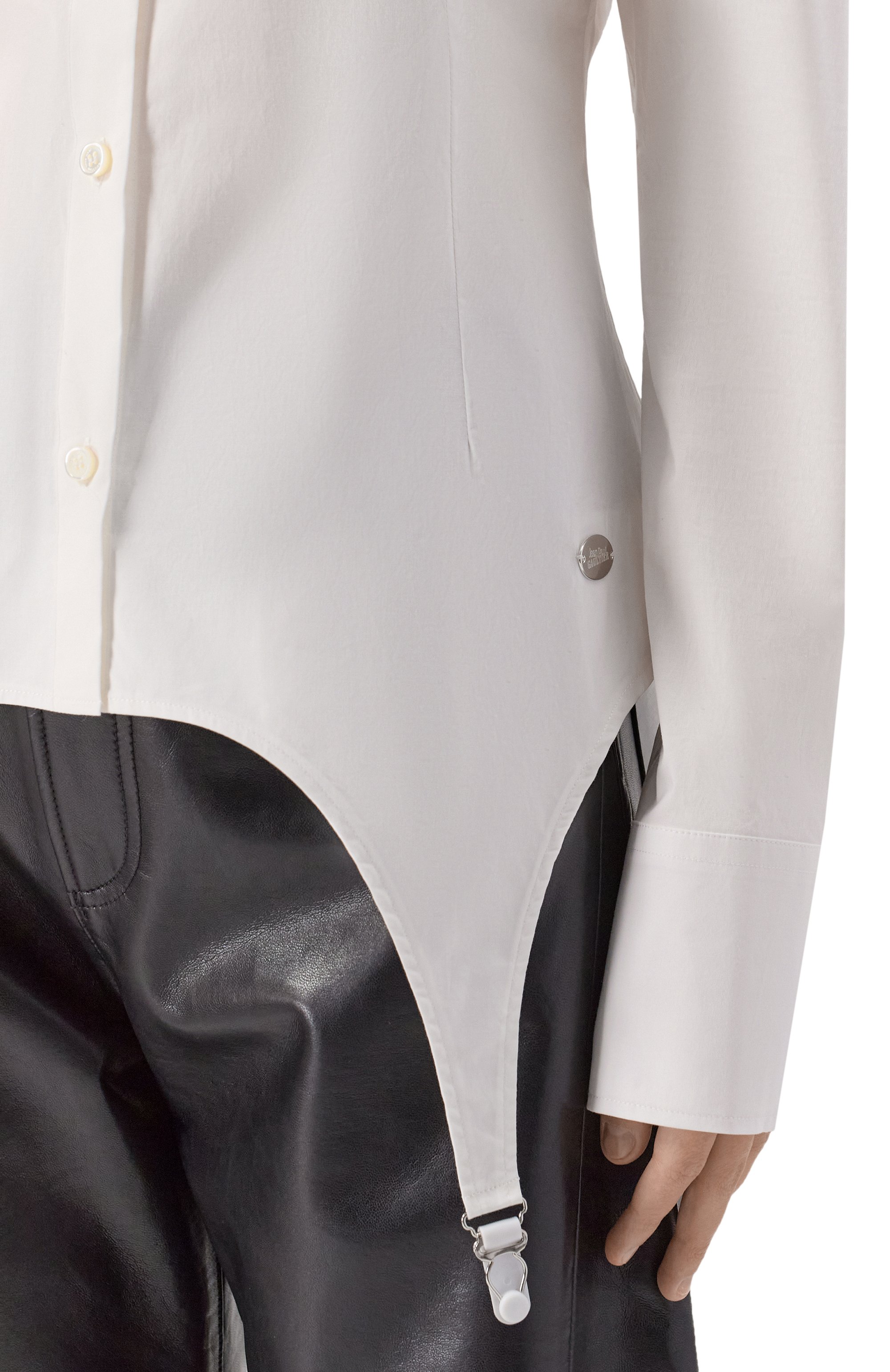 Хлопковая рубашка JEAN PAUL GAULTIER, арт. 25/04-W-ST037/C071, фото 5