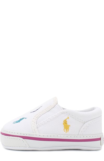 Текстильные пинетки POLO RALPH LAUREN, арт. BAL HARB0UR REPEAT, фото 2