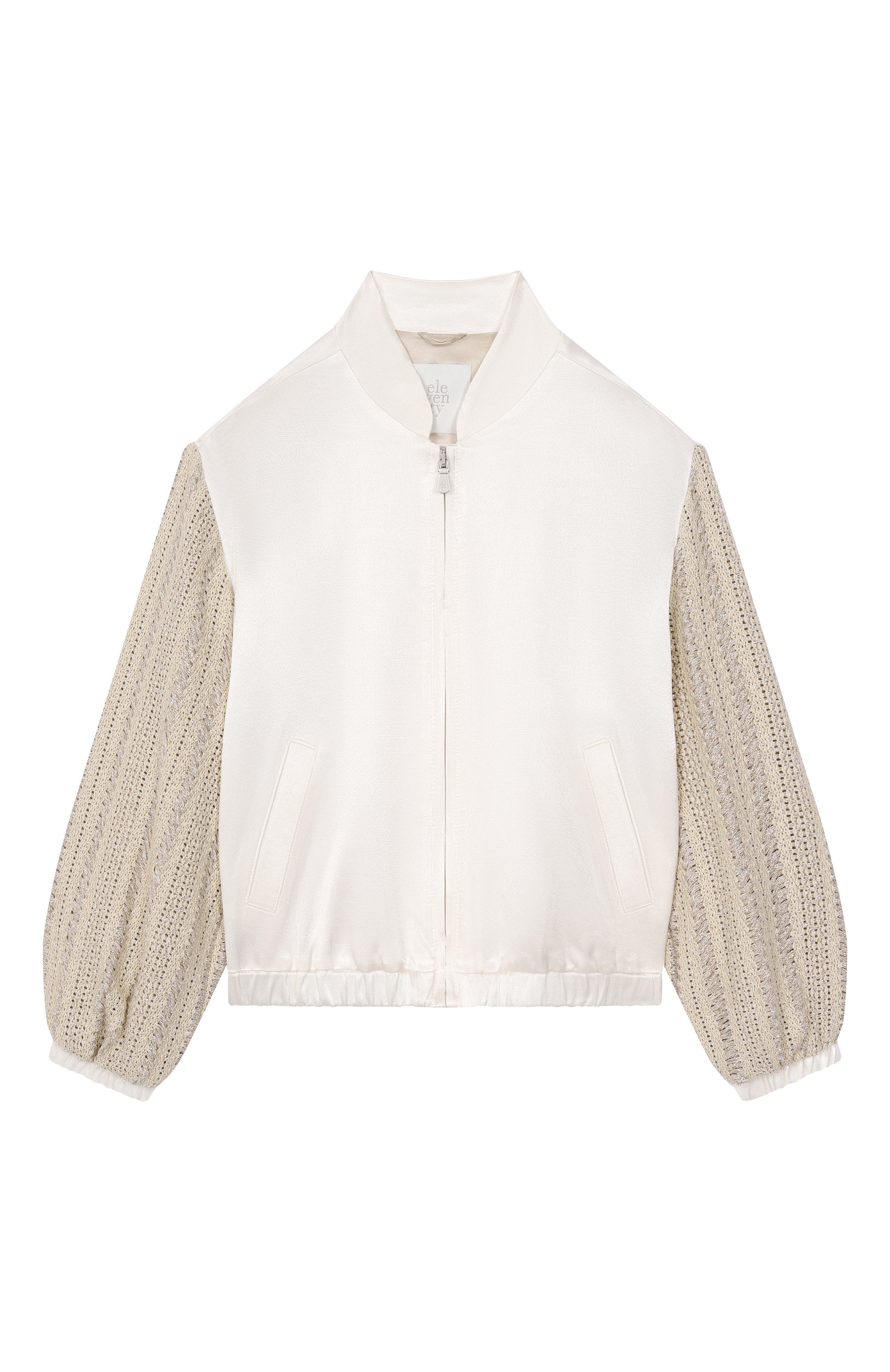 Бомбер из вискозы ELEVENTY, арт. EY2A67/S0245, фото 1