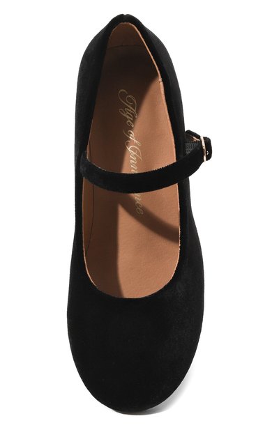 Бархатные туфли sabine AGE OF INNOCENCE черного цвета по цене 15300 руб., арт. 000458/SABINE/35, фото 4 Бархатные туфли sabine AGE OF INNOCENCE, арт. 000458/SABINE/35, фото 4