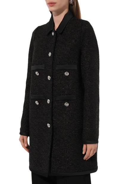 Твидовое пальто GIAMBATTISTA VALLI, арт. 24FWSVGT8061-92UBE, фото 3