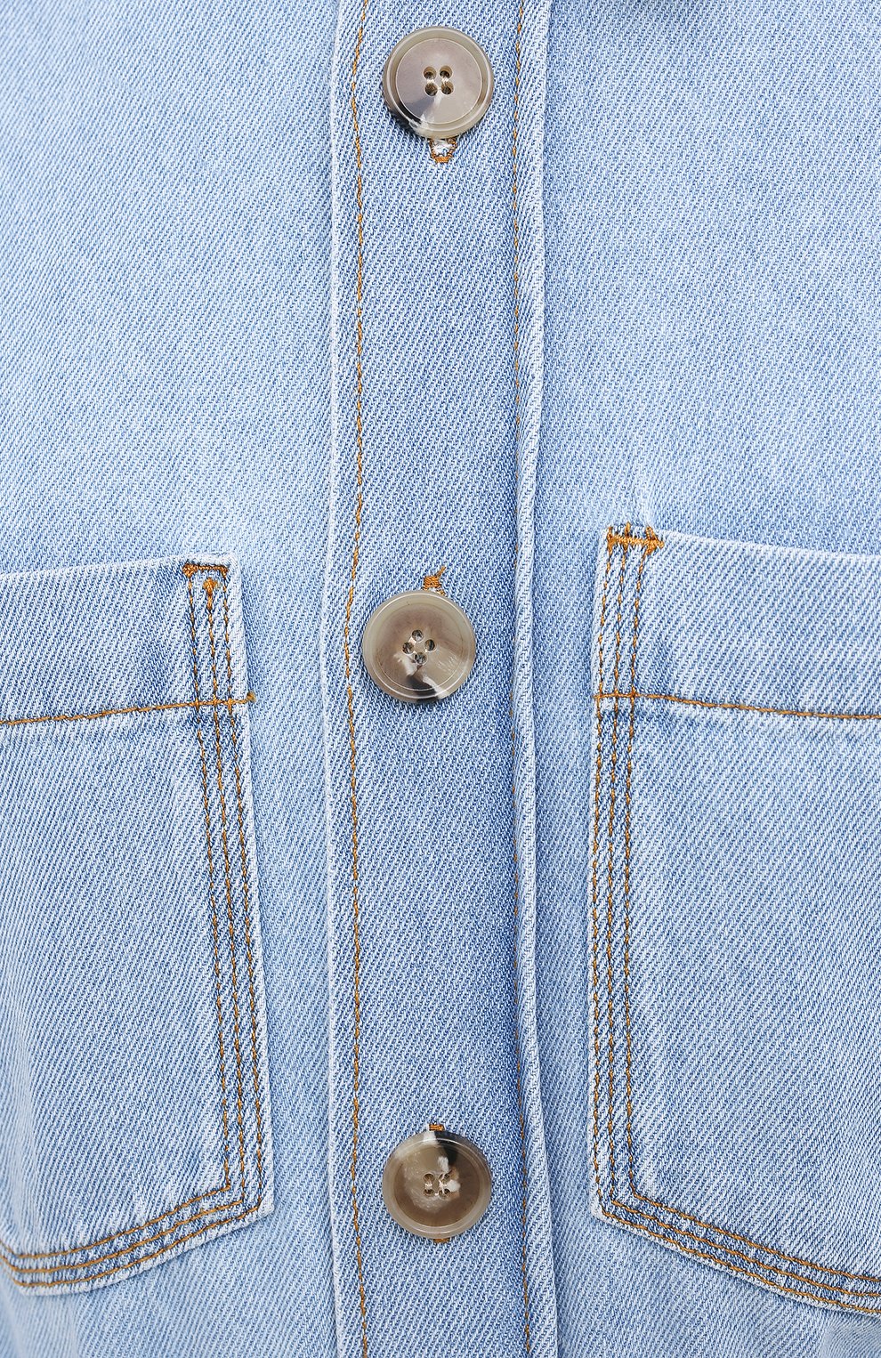 Джинсовый комбинезон NANUSHKA, арт. LENN0N_LIGHT BLUE_TWILL DENIM, фото 5