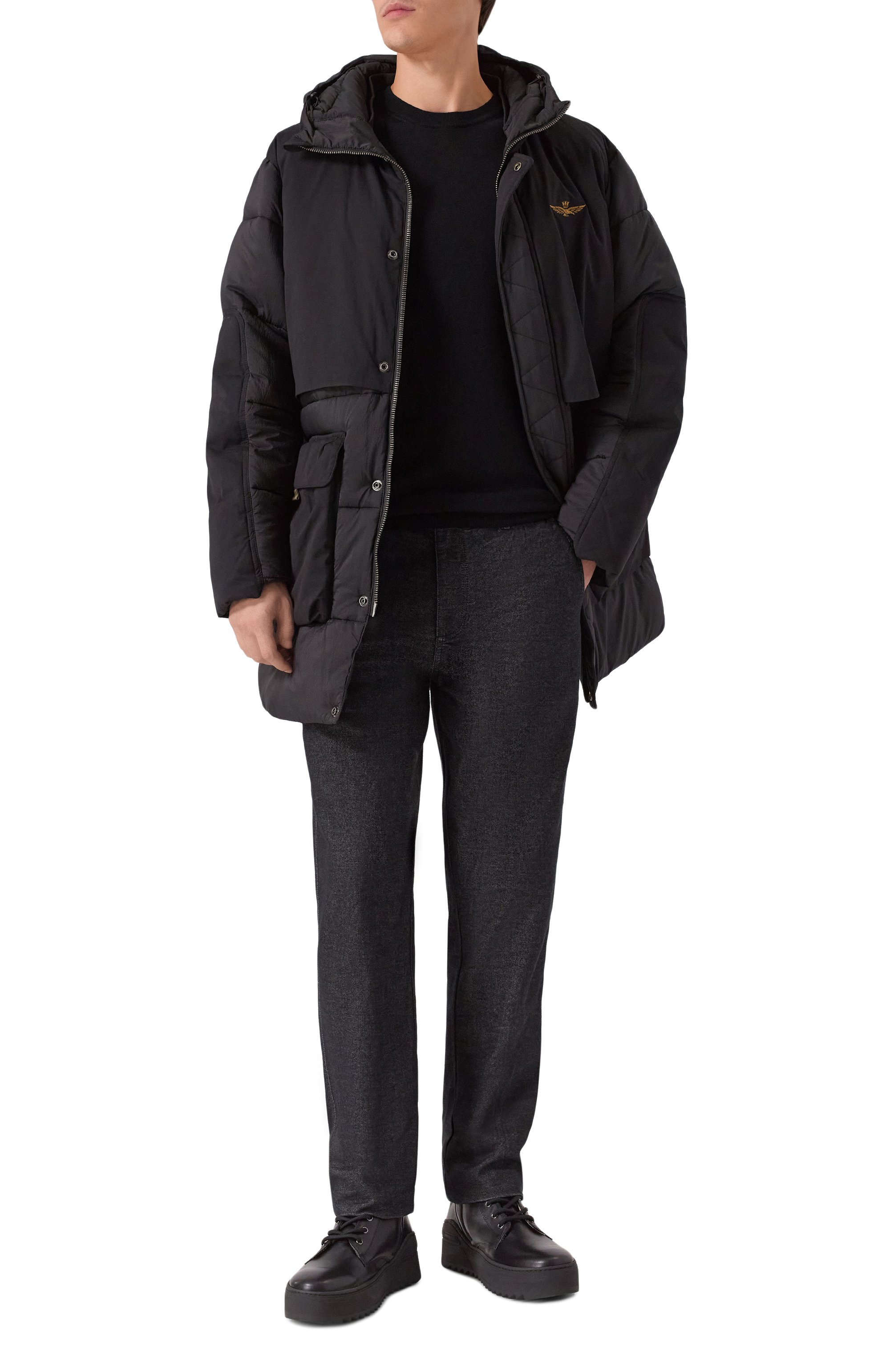 Хлопковые брюки AERONAUTICA MILITARE, арт. PA1693UCT04232, фото 2