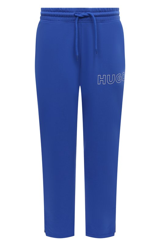 

Хлопковые брюки HUGO Blue, Синий