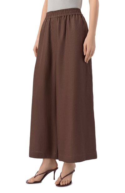 Льняные брюки WEEKEND MAX MARA, арт. WKDFELIN0, фото 3