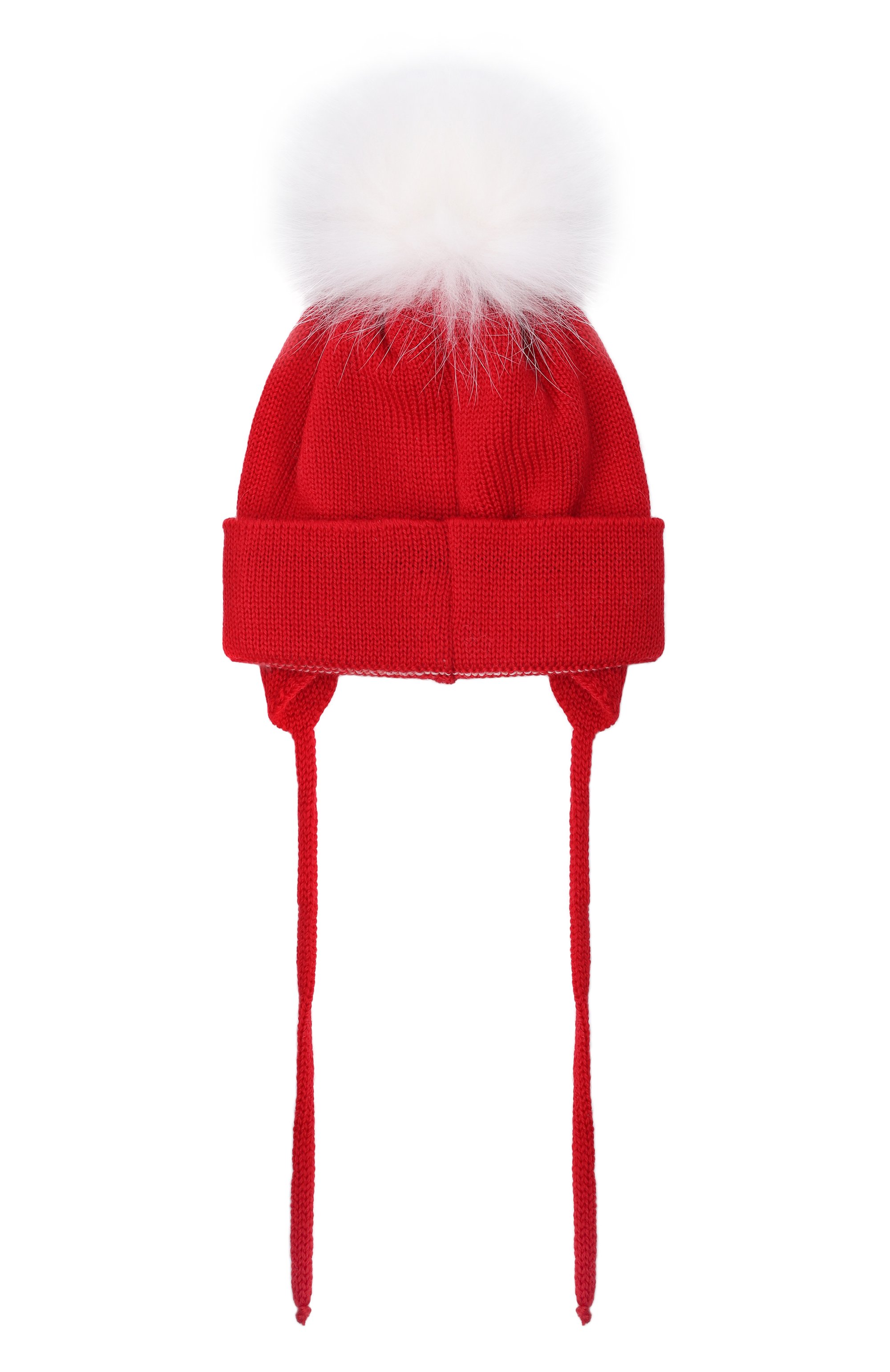 Шерстяная шапка IL TRENINO красного цвета по цене 7985 руб., арт. XM-4965-B_001, фото 2 Шерстяная шапка IL TRENINO, арт. XM-4965-B_001, фото 2