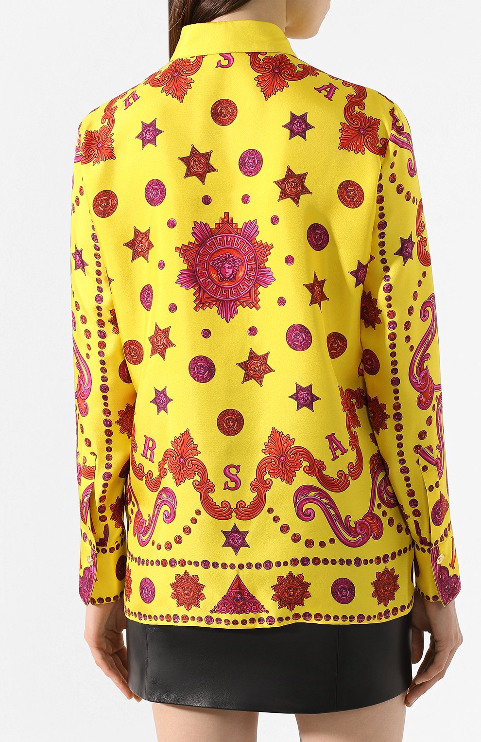 Шелковая рубашка VERSACE, арт. A82662/A232646, фото 4