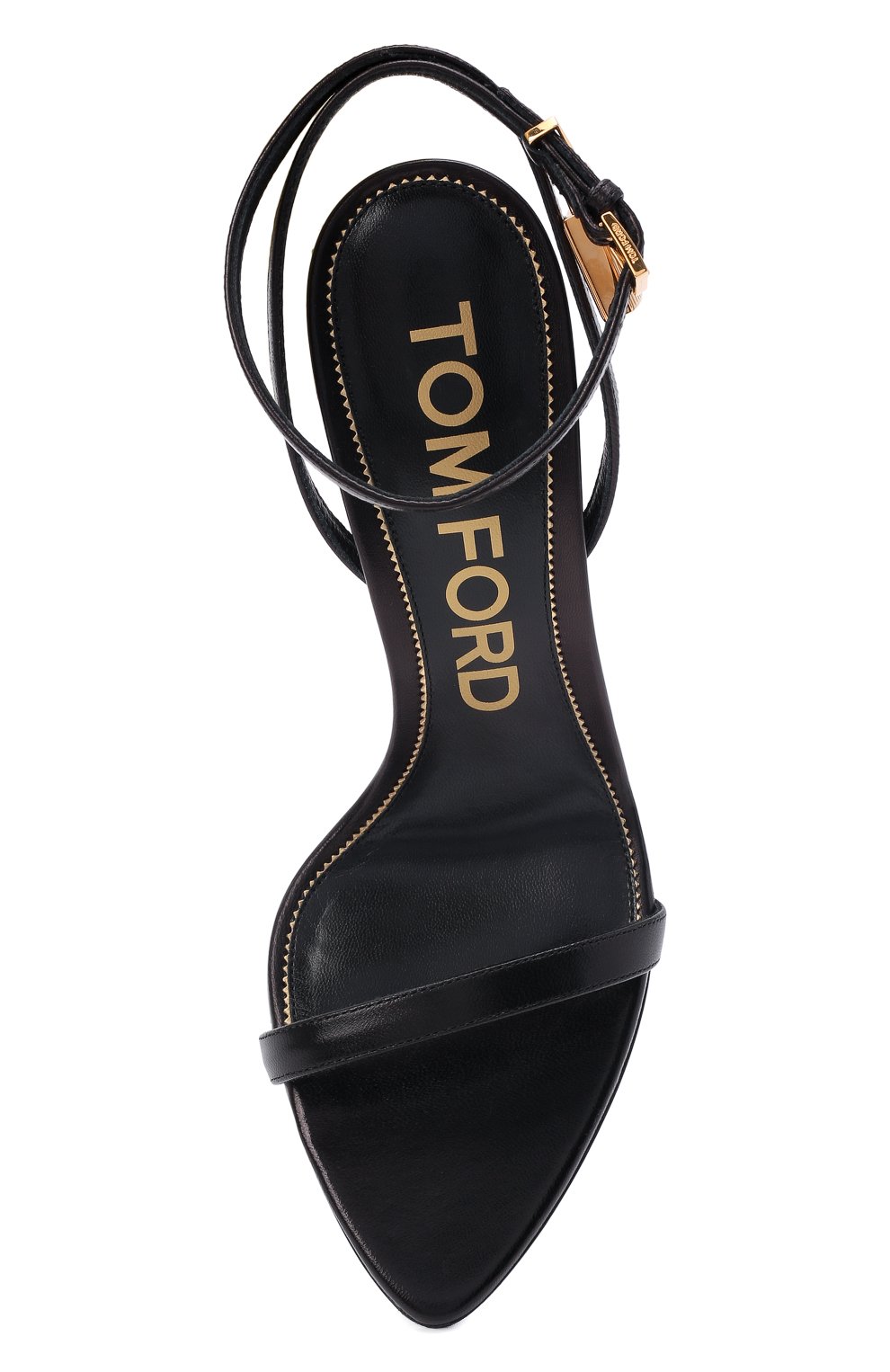 Кожаные босоножки padlock TOM FORD, арт. W2272T-LKD002, фото 6