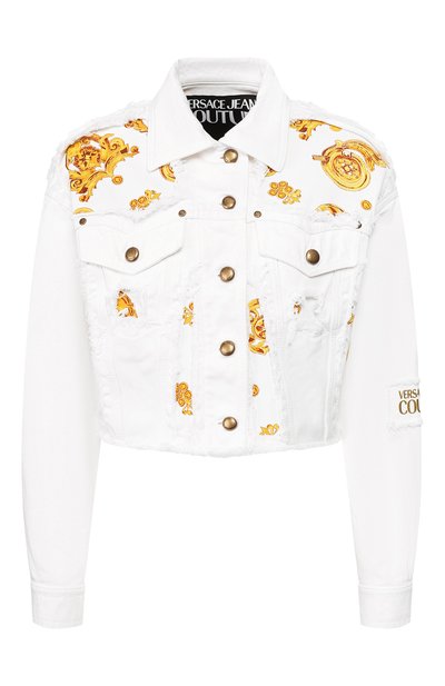 Женская джинсовая куртка VERSACE JEANS COUTURE, арт. C0HVB99G-VDM409/HRC33