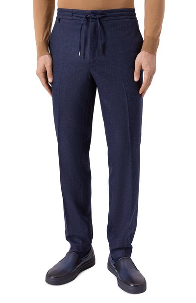 Джоггеры из шерсти и кашемира STEFANO RICCI, арт. M1T5300530/WC000P, фото 3