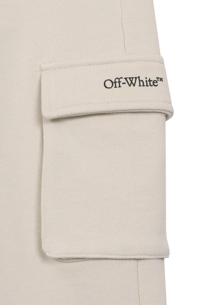 Хлопковые джоггеры OFF-WHITE, арт. 0BCH005S25FLE001/4-12, фото 3