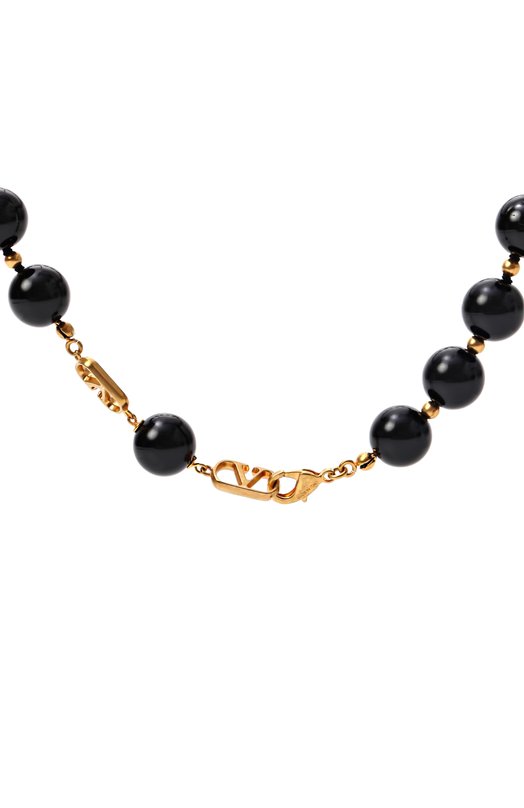 Колье Coeur Royal Valentino 8W2J0Y03/QBT Чёрный  8W2J0Y03/QBT Фото 4