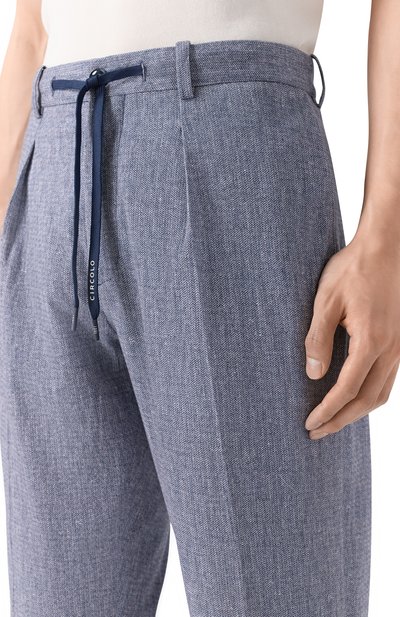 Хлопковые брюки CIRCOLO 1901, арт. CN5262, фото 5