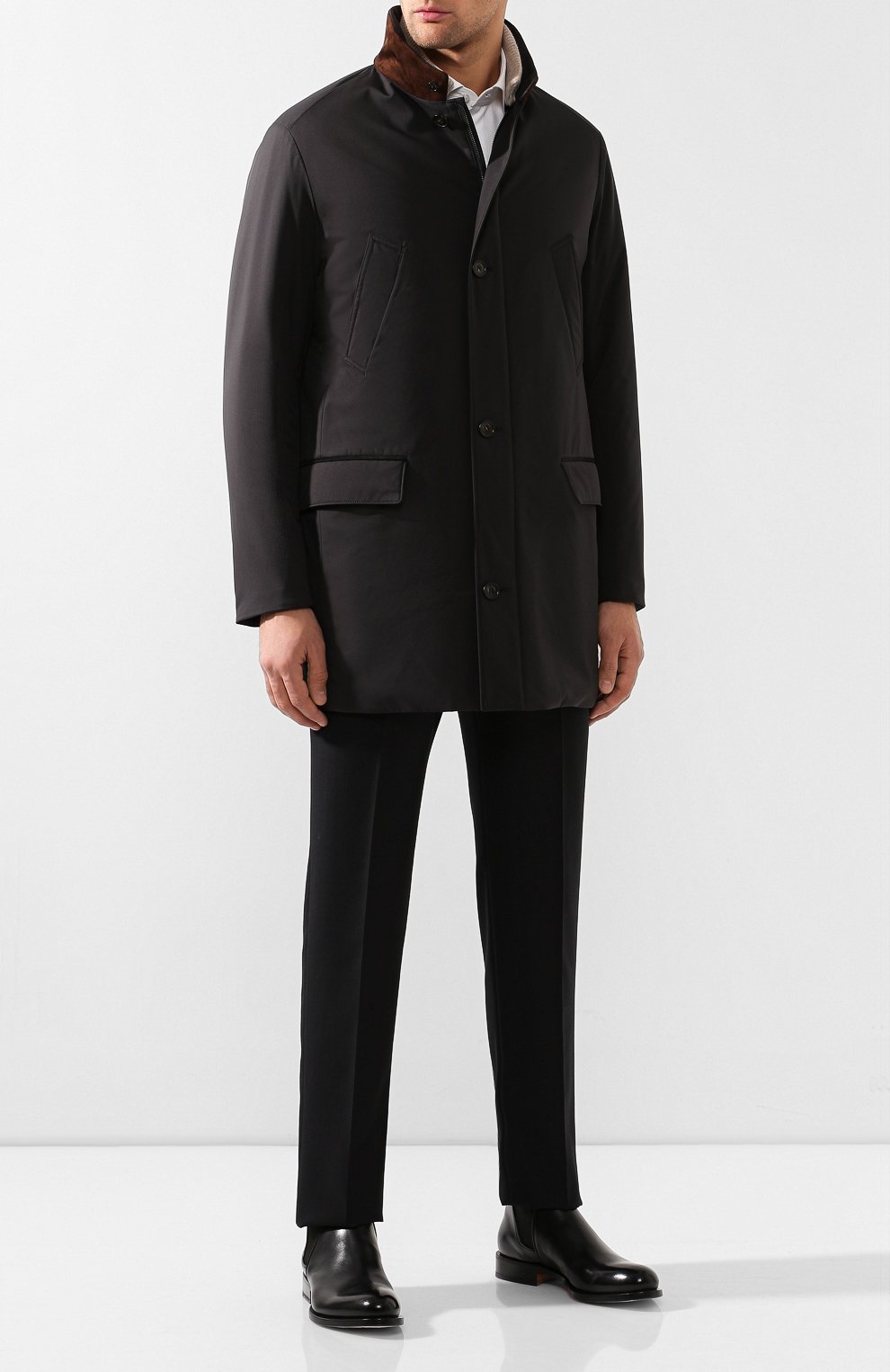 Пальто с меховой подкладкой LORO PIANA, арт. FAI8098, фото 2