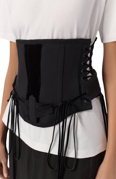Шерстяной корсет ANN DEMEULEMEESTER, арт. B0014493/FA761, фото 5