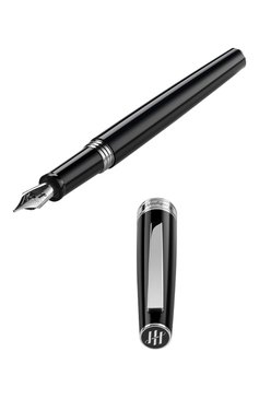 Перьевая ручка MONTEGRAPPA черного цвета, арт. ISA1R1AC | Фото 4 (Нос: Не проставлено; Региональные ограничения белый список (Axapta Mercury): Не проставлено; Материал сплава: Сталь; Ограничения доставки: m-style)