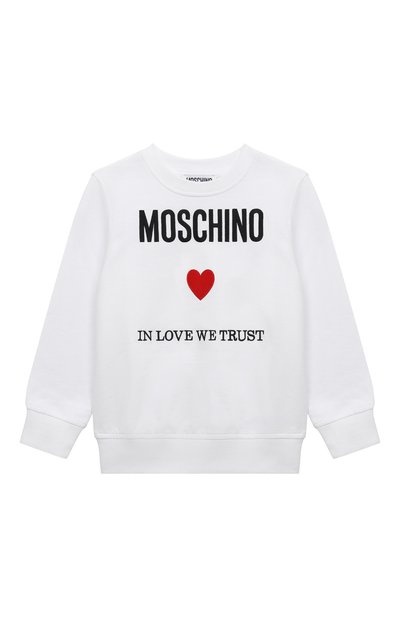 Хлопковый свитшот MOSCHINO, арт. H5F05R/LCA30/4-8